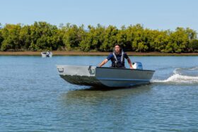14ft Wavecraft  Square Nose Punt boat