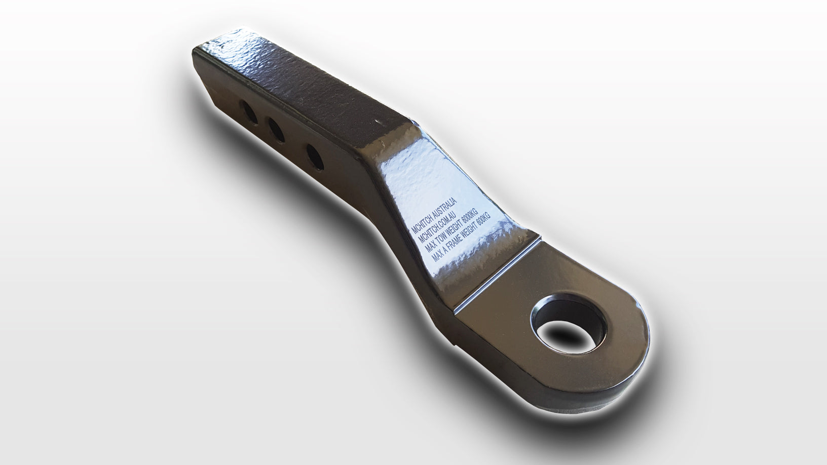 McHitch FORGED 1 &1/4" hole Tow Tongue (2 inch drop)