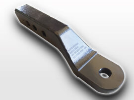 McHitch FORGED 7/8" hole Tow Tongue - 2 Inch Drop