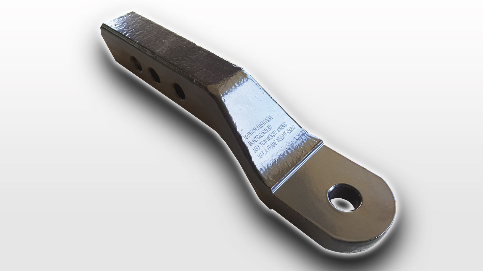 McHitch FORGED 7/8" hole Tow Tongue - 2 Inch Drop