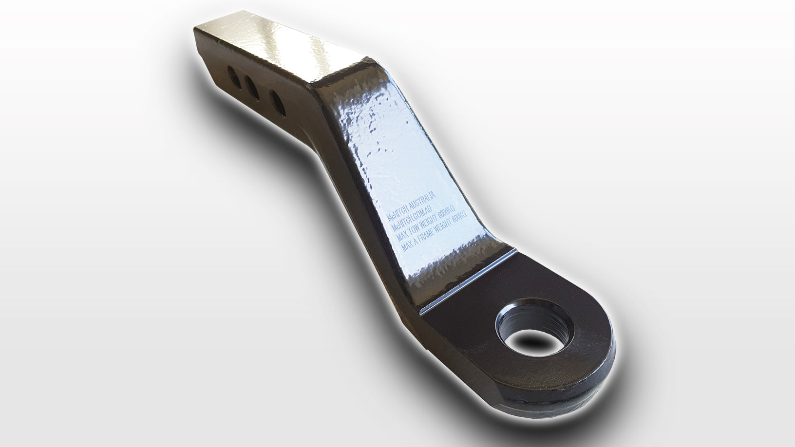 FORGED 1 &1/4" hole Tow Tongue (4 inch drop)