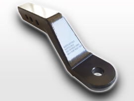 FORGED 7/8" hole Tow Tongue (4 inch drop)