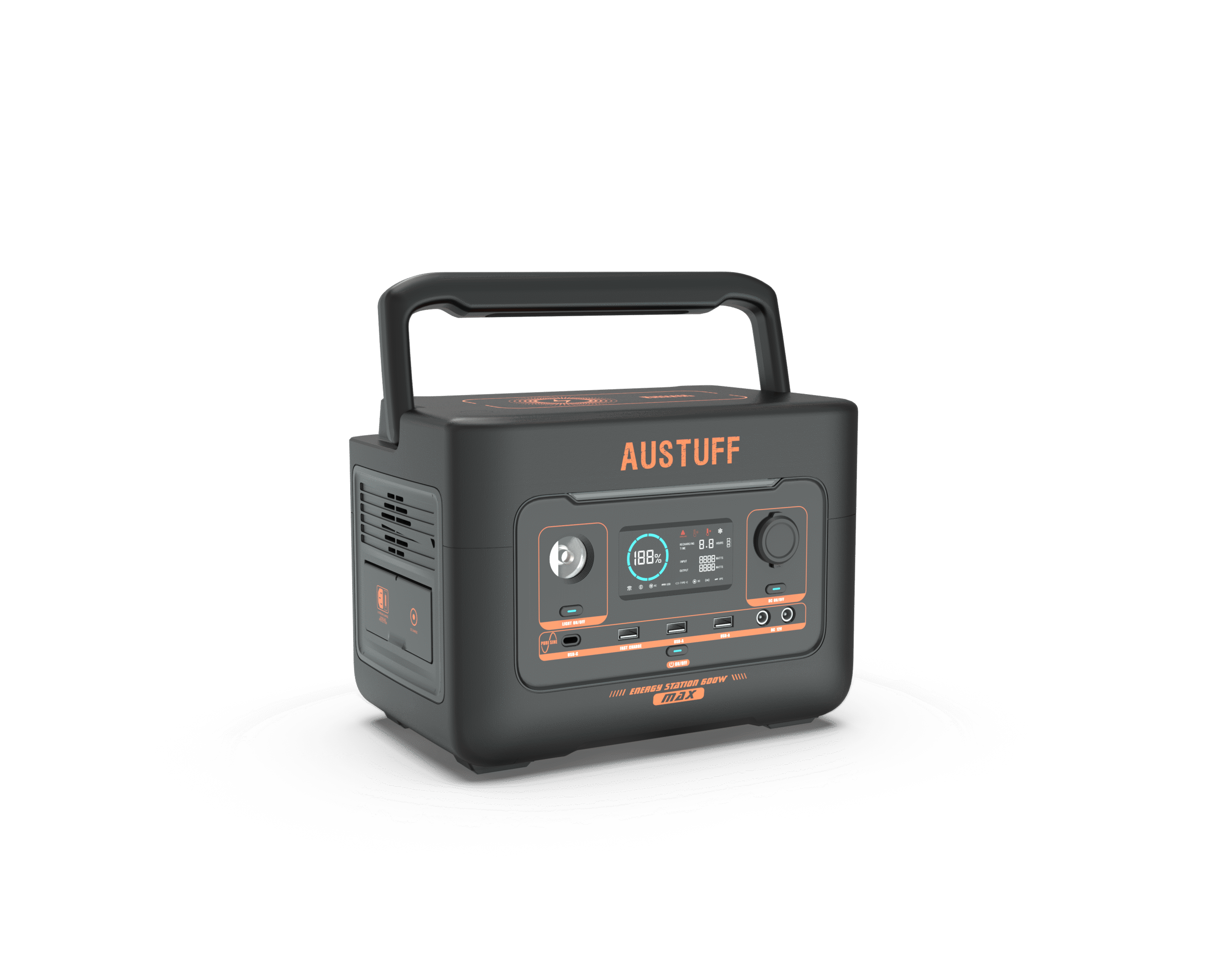 AusTuff 600 POWER STATION - 576Wh / 19.2V 30Ah (equivalent to 12.8V 45Ah)