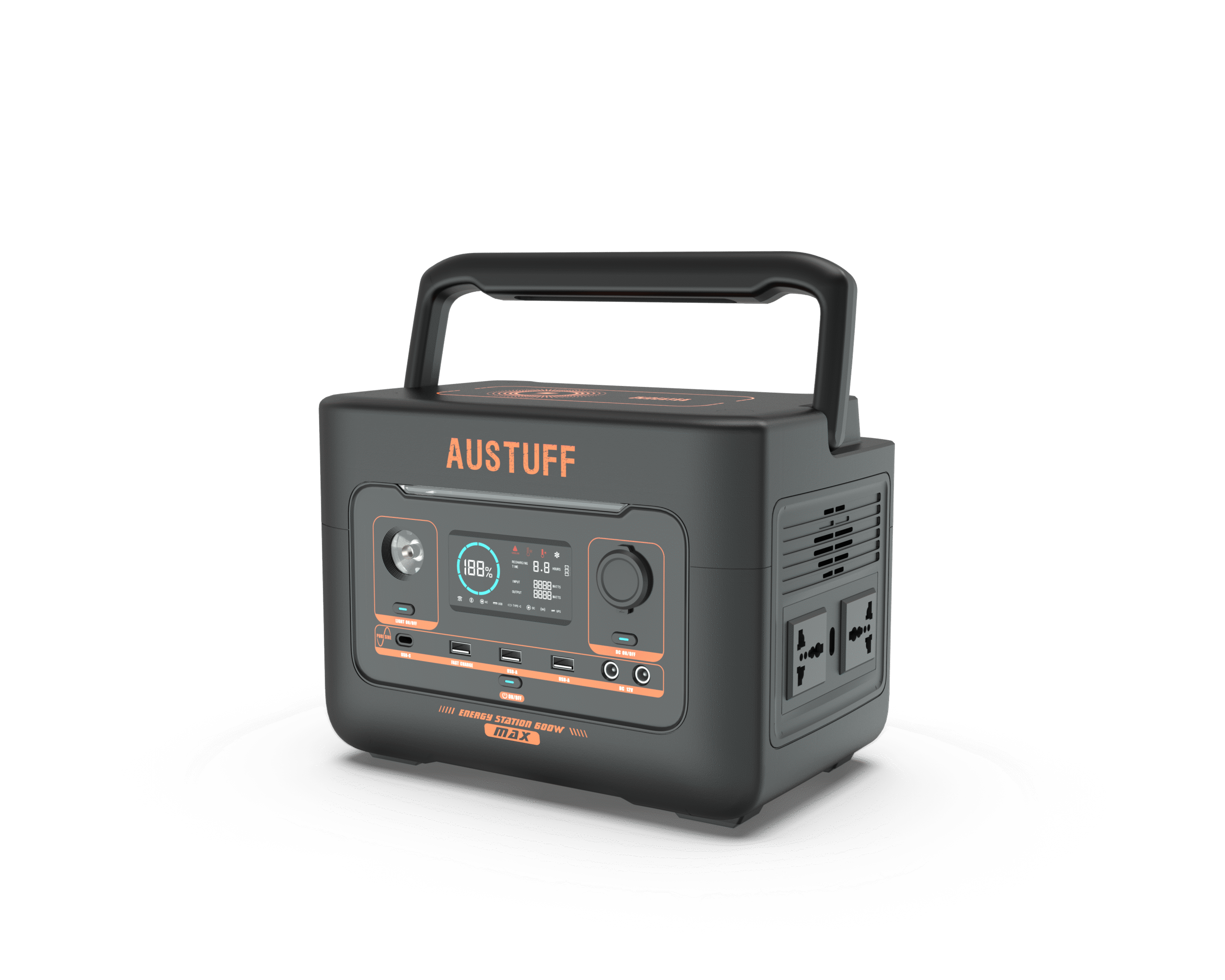 AusTuff 600 POWER STATION - 576Wh / 19.2V 30Ah (equivalent to 12.8V 45Ah) - Image 4