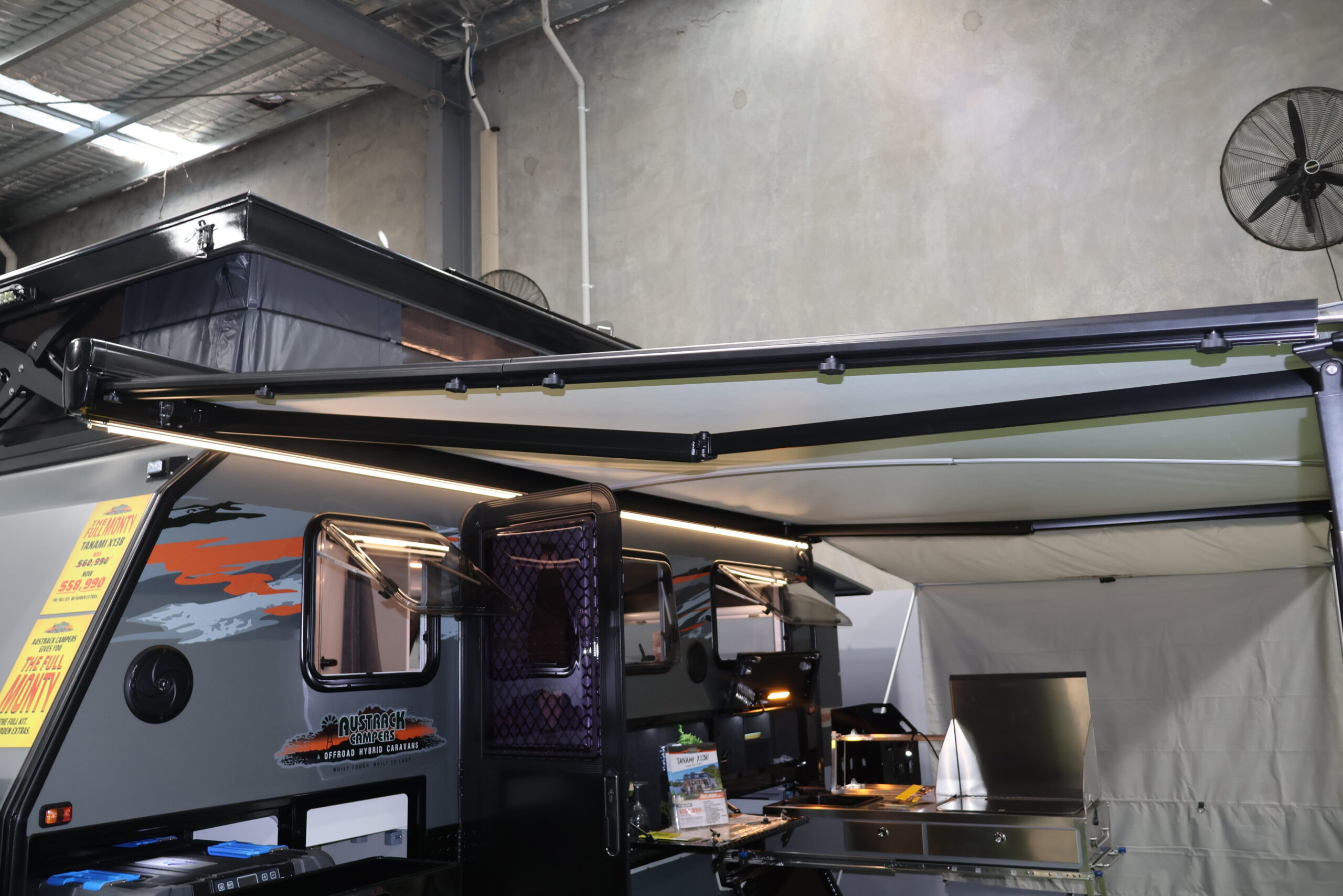 AusTuff Anti-Flap Kit SMALL - Bars Only - Image 2