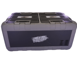 AusTuff External Fridge Freezer 80L