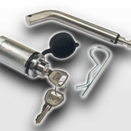 Hitch Pin (stainless) - Locking for Automatic Couplers