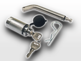 Hitch Pin (stainless) - Locking for Automatic Couplers